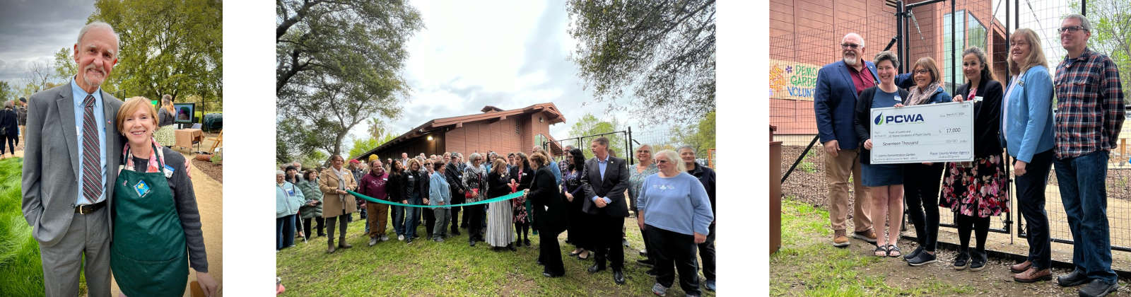 UC Master Gardeners official Ribbon Cutting at the Loomis Library March 2024